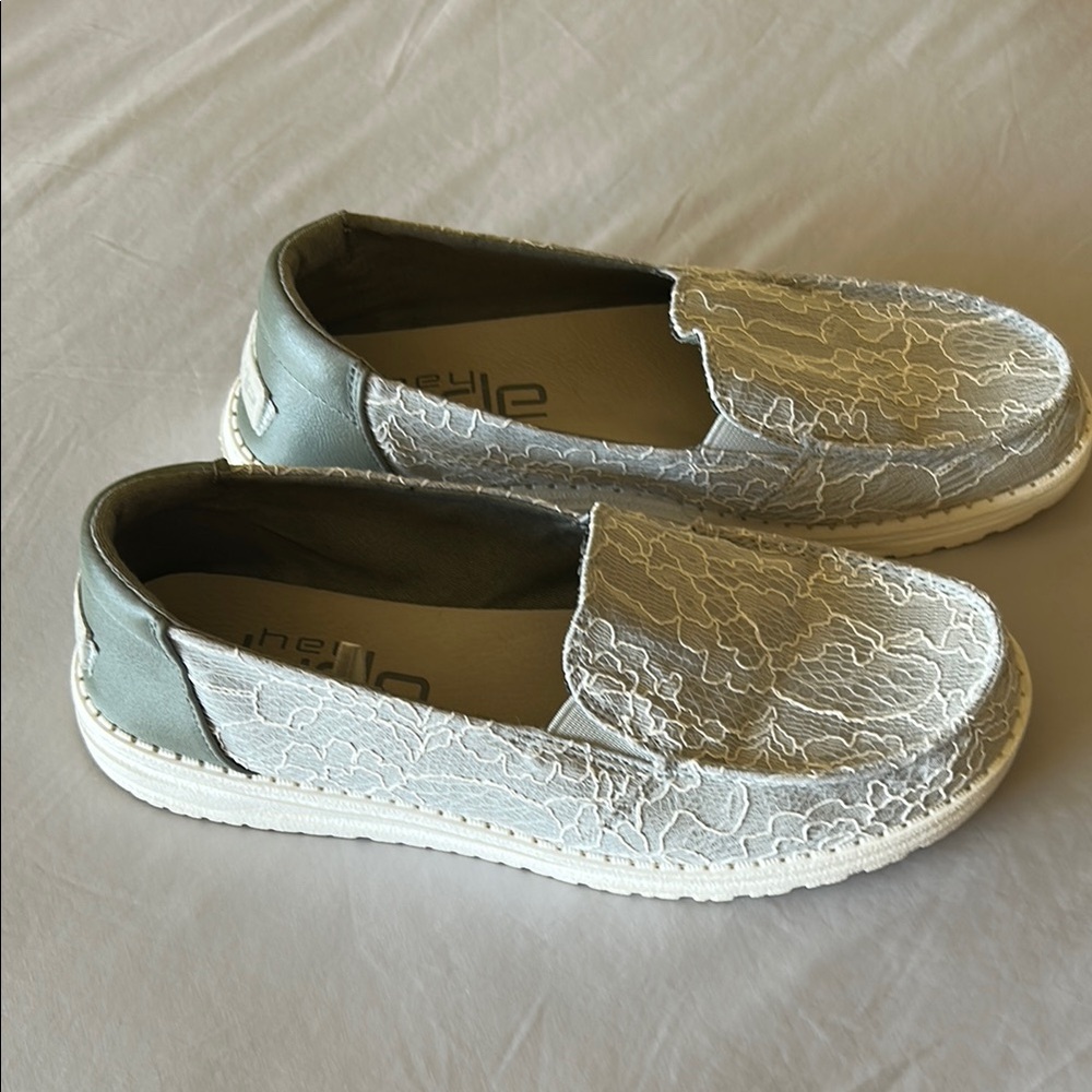 Lace Slip On Hey Dude